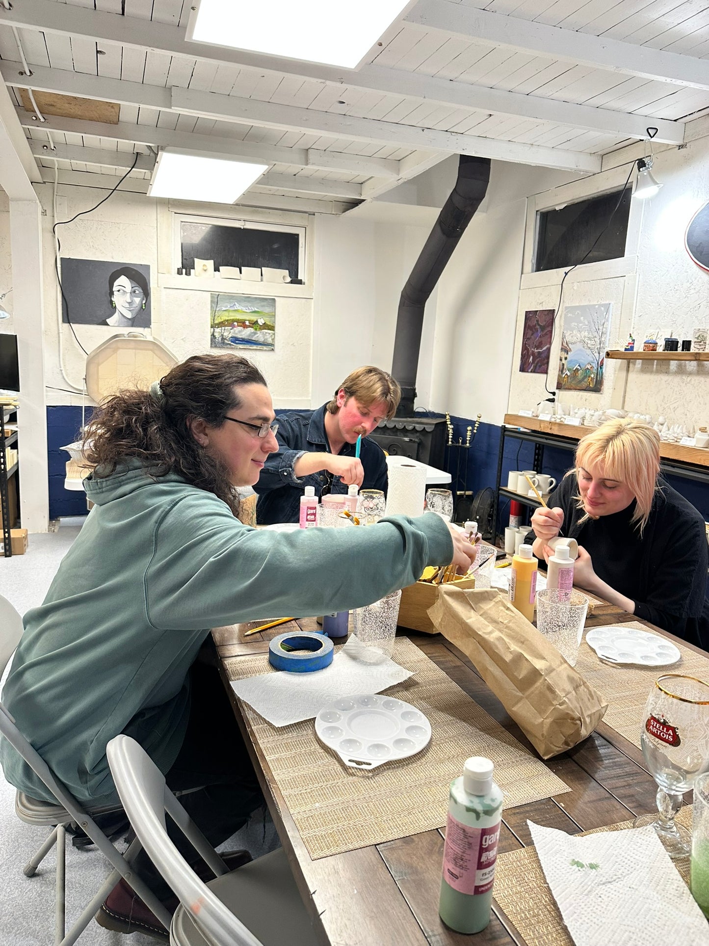 7/23 Sip and Paint Your Own Pottery at Logan Brewing Company in Kent
