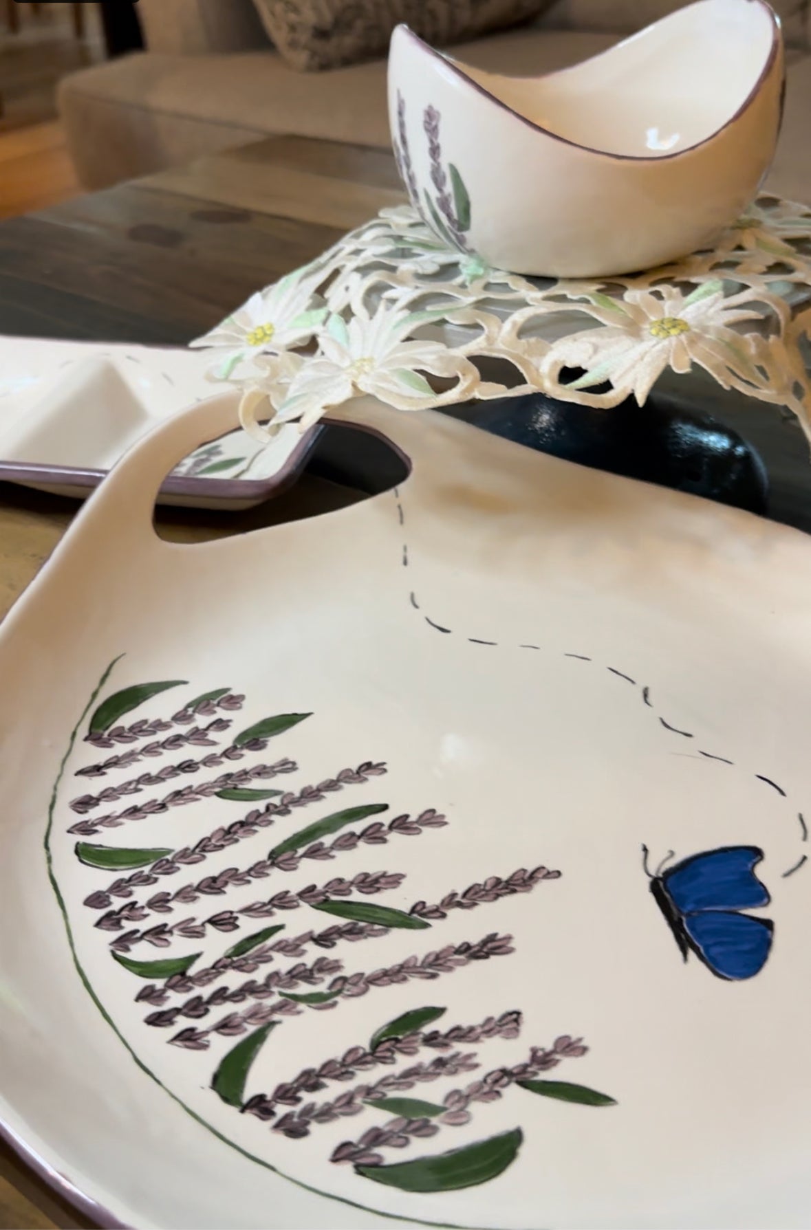 Lavender Butterfly
